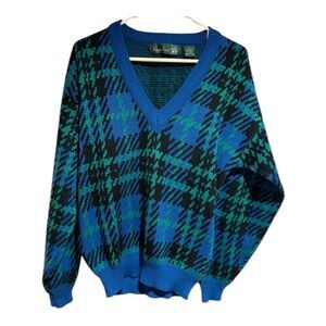 Kings Court vintage 80s acrylic oversize sweater